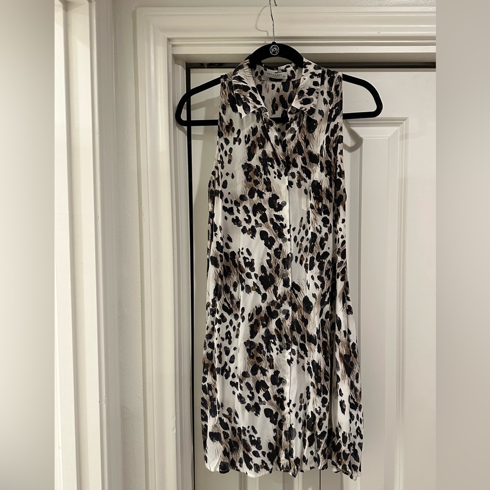 Equipment Femme button down dress